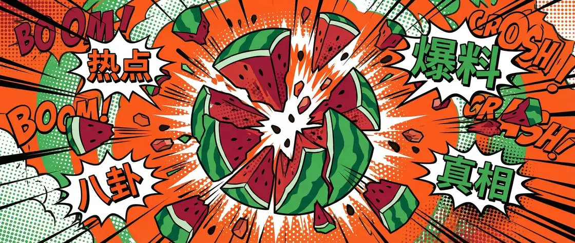胡桃大战史莱姆 今日头瓜爆炸漫画横幅